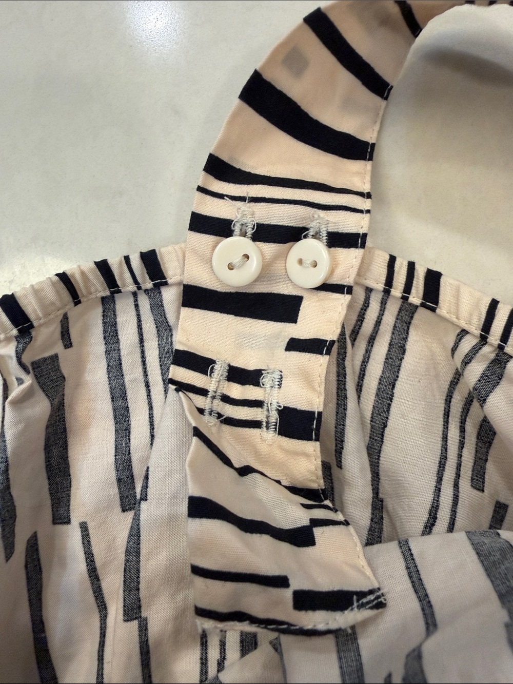 Anthropologie Somerset Black and White Tiered Maxi Sundress Size Small - Picture 7 of 9
